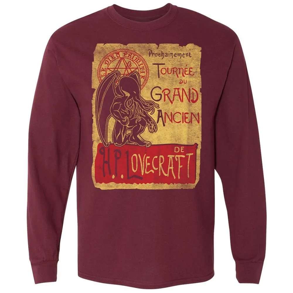 Long Sleeve T-Shirt - DY29NVPN - Maroon - 11