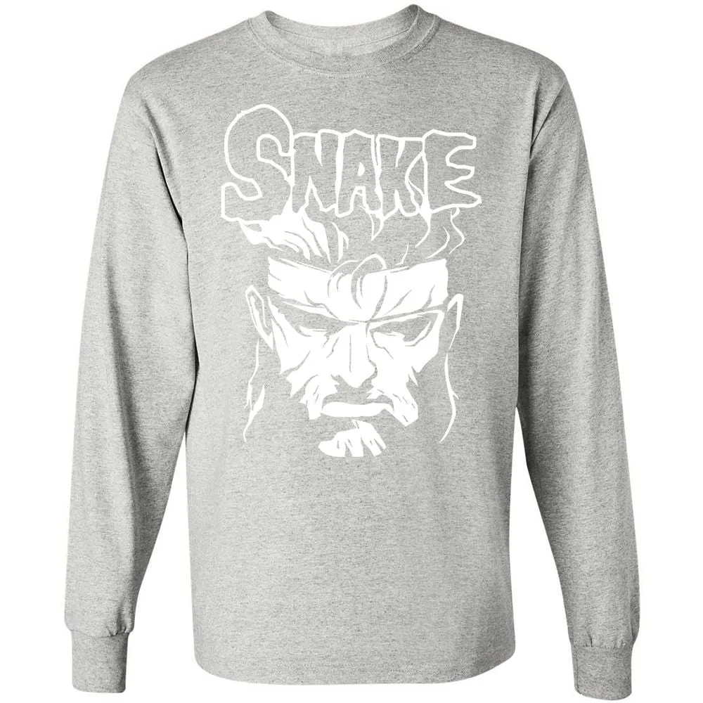 Long Sleeve T-Shirt - 7NNLY3JW - Ash - 7