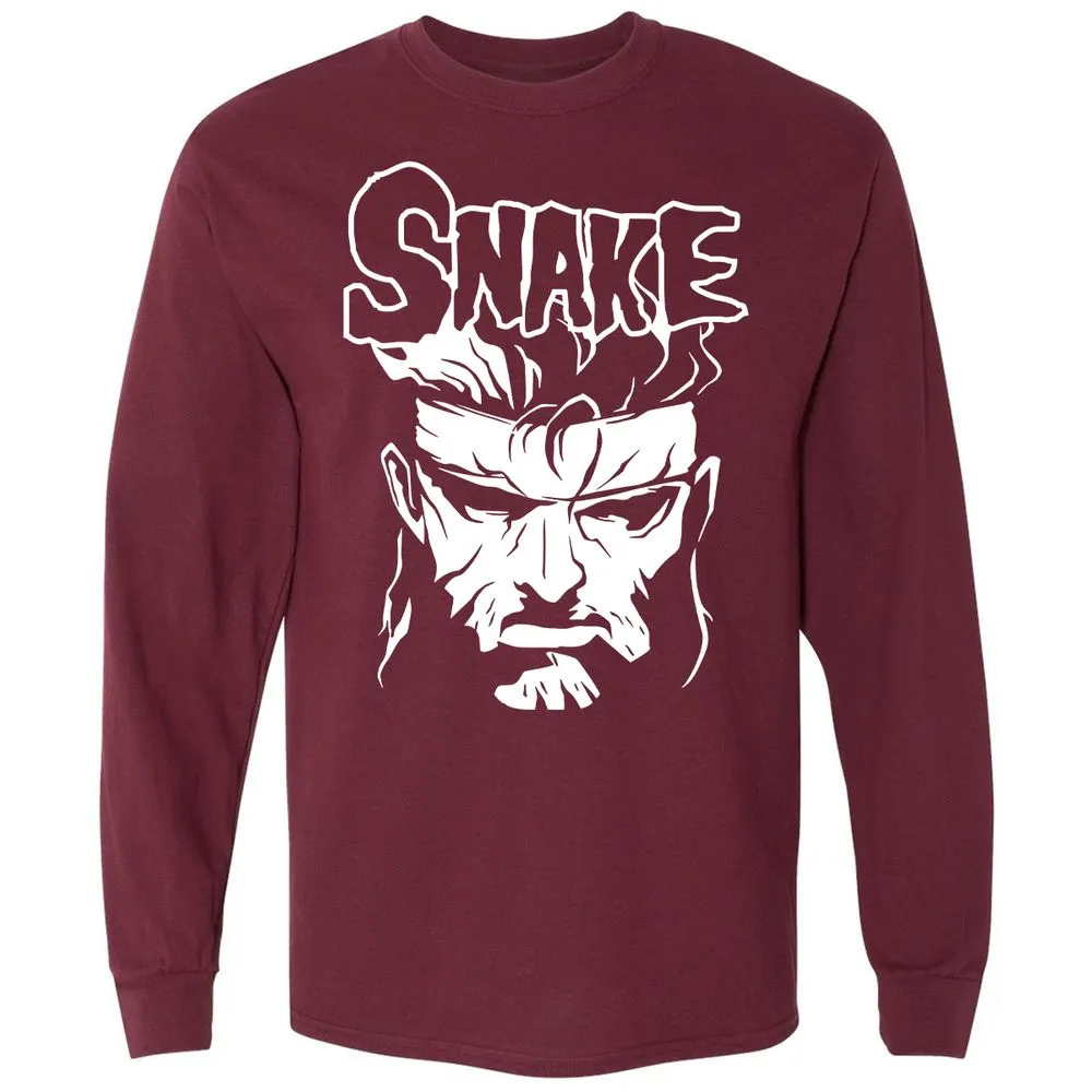 Long Sleeve T-Shirt - 7NNLY3JW - Maroon - 11