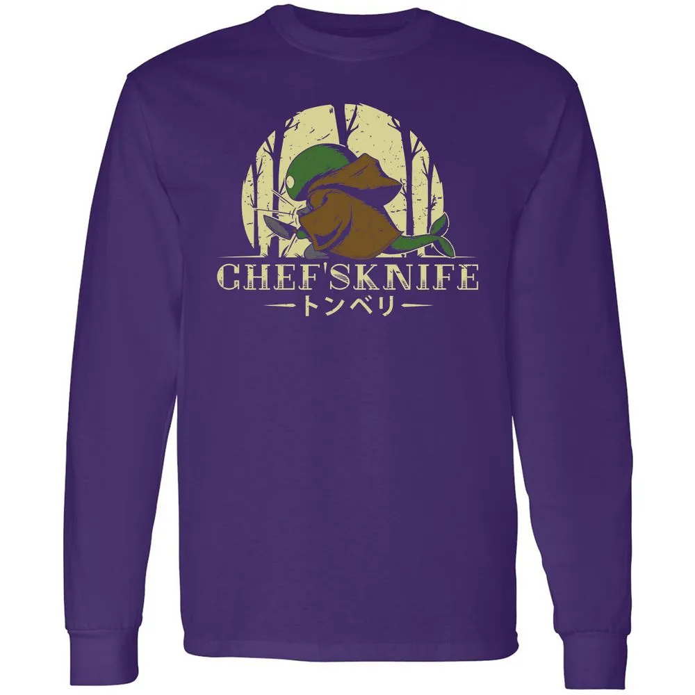 Long Sleeve T-Shirt - XKT67RTD - Purple - 13
