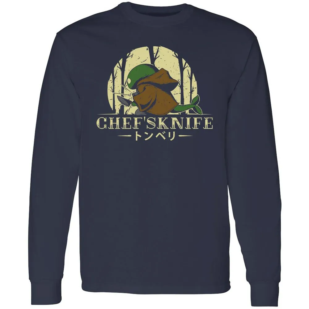 Long Sleeve T-Shirt - XKT67RTD - Navy - 2