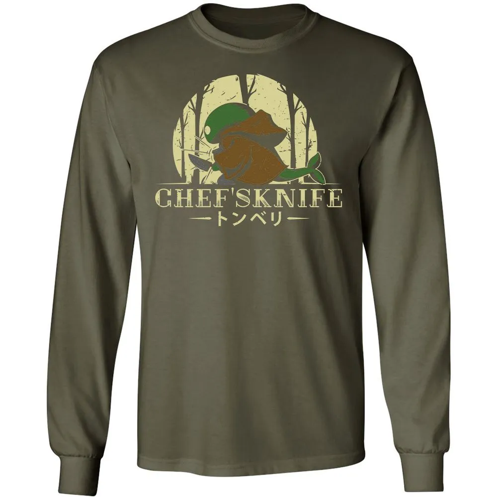 Long Sleeve T-Shirt - XKT67RTD - Military Green - 16