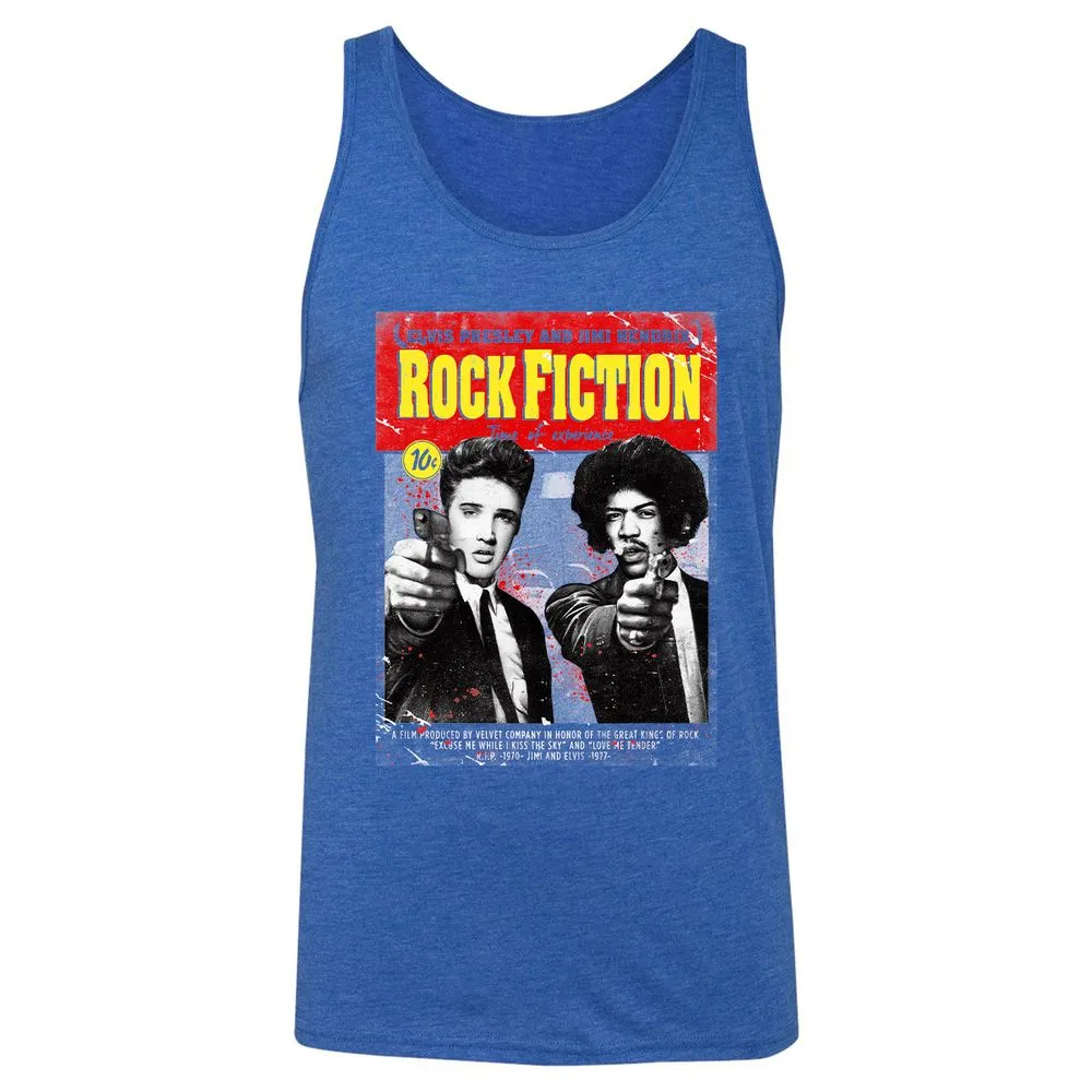 Unisex Jersey Tank - 32V33FLA - True Royal Triblend - 12