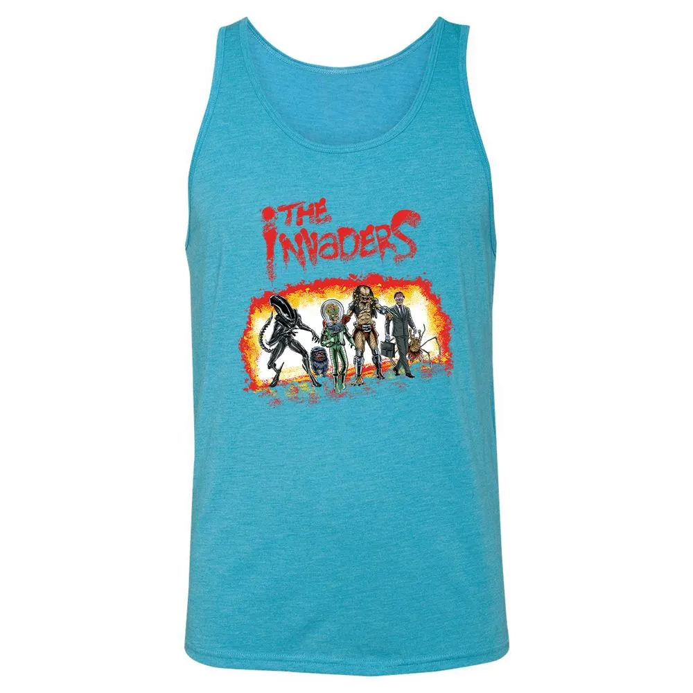 Unisex Jersey Tank - UD27DN38 - Aqua Triblend - 3