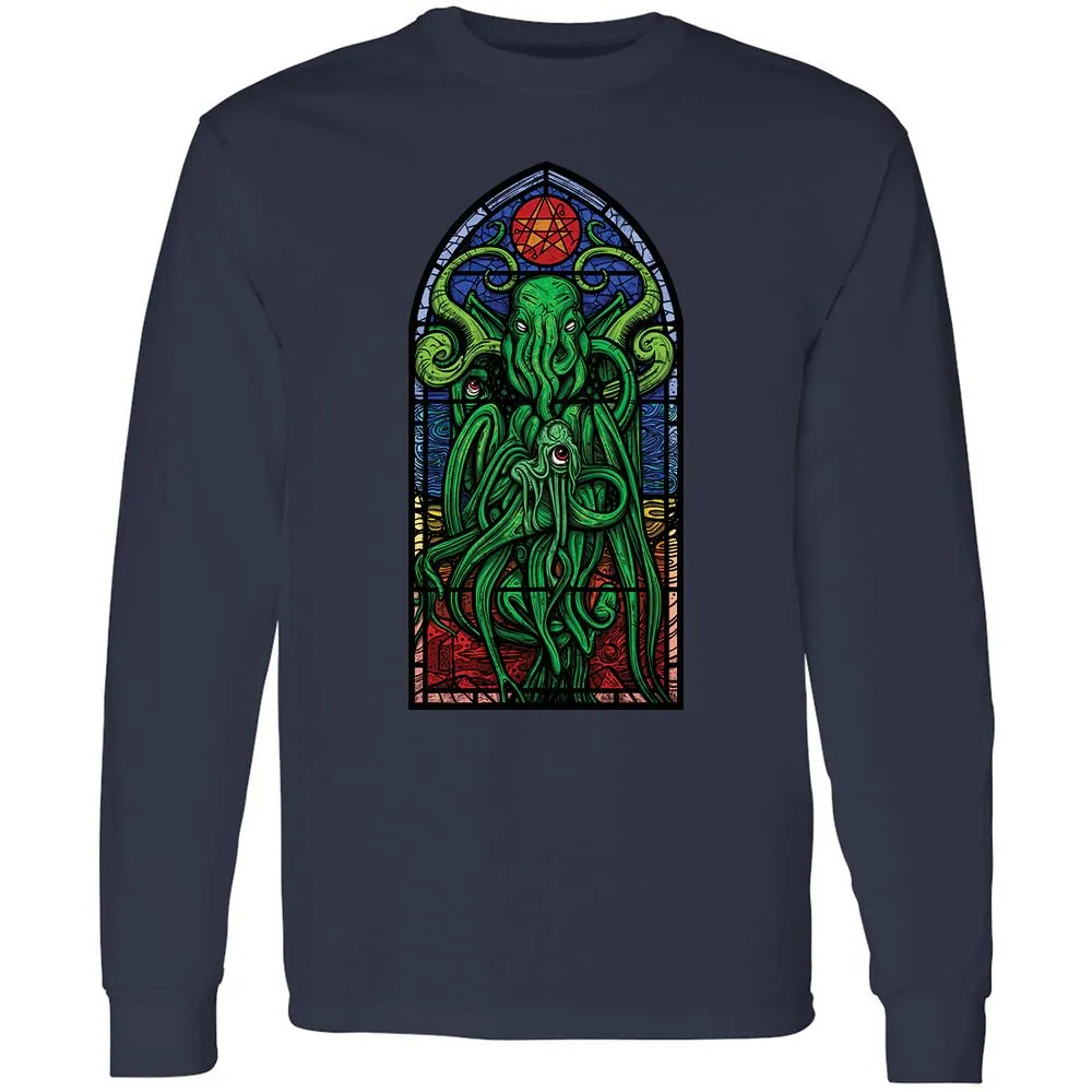 Long Sleeve T-Shirt - 6DQ7SBZR - Navy - 2