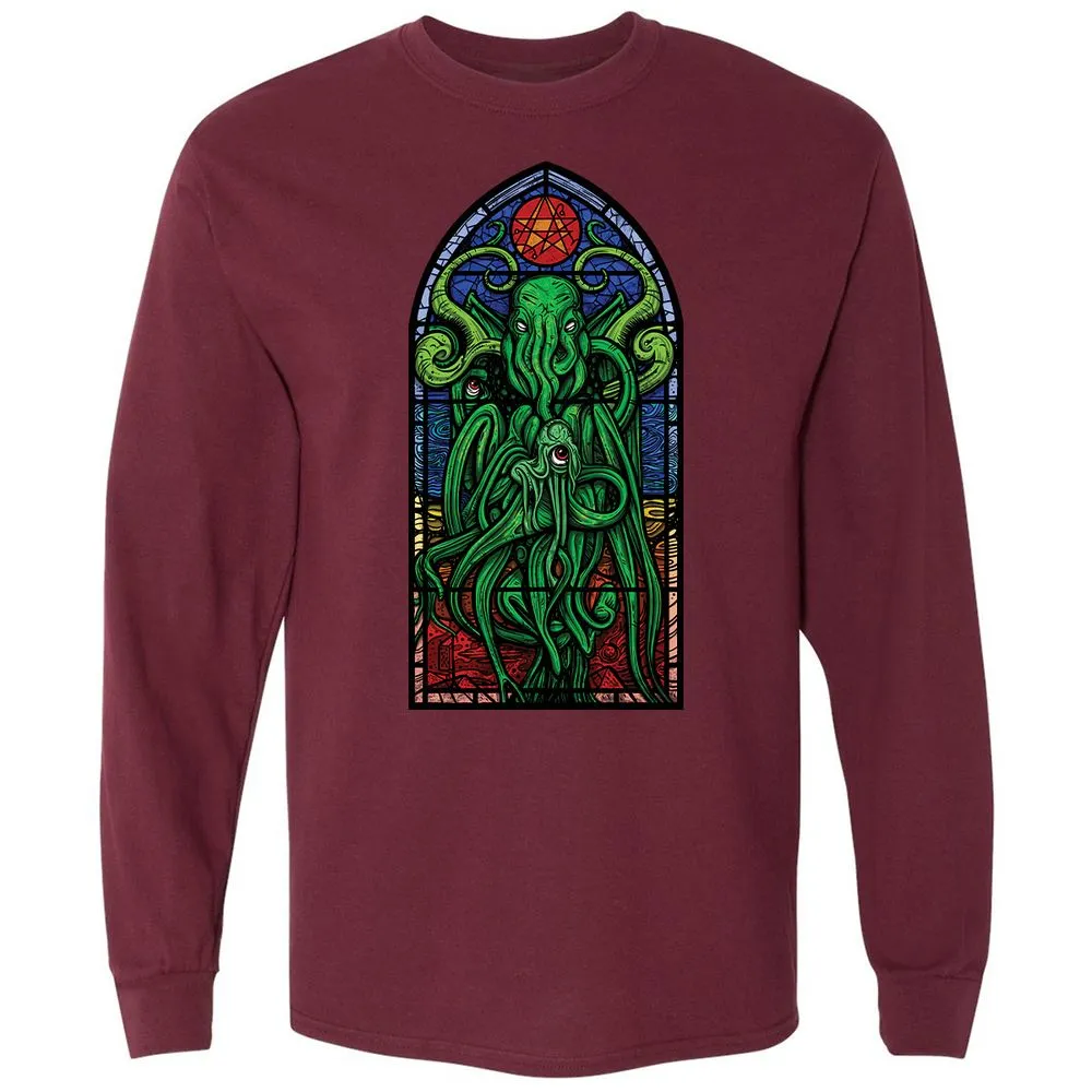 Long Sleeve T-Shirt - 6DQ7SBZR - Maroon - 11