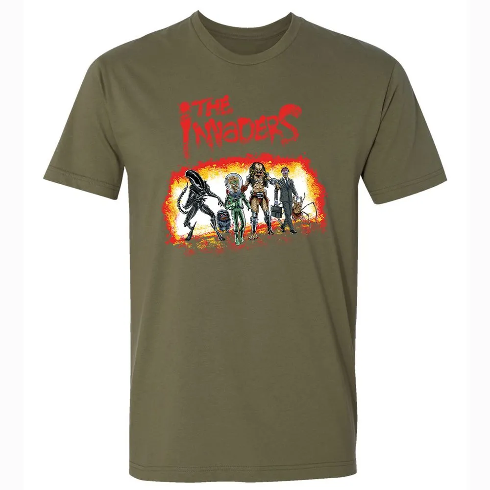 Premium Unisex T-Shirt - M4UXFY6L - Military Green - 5