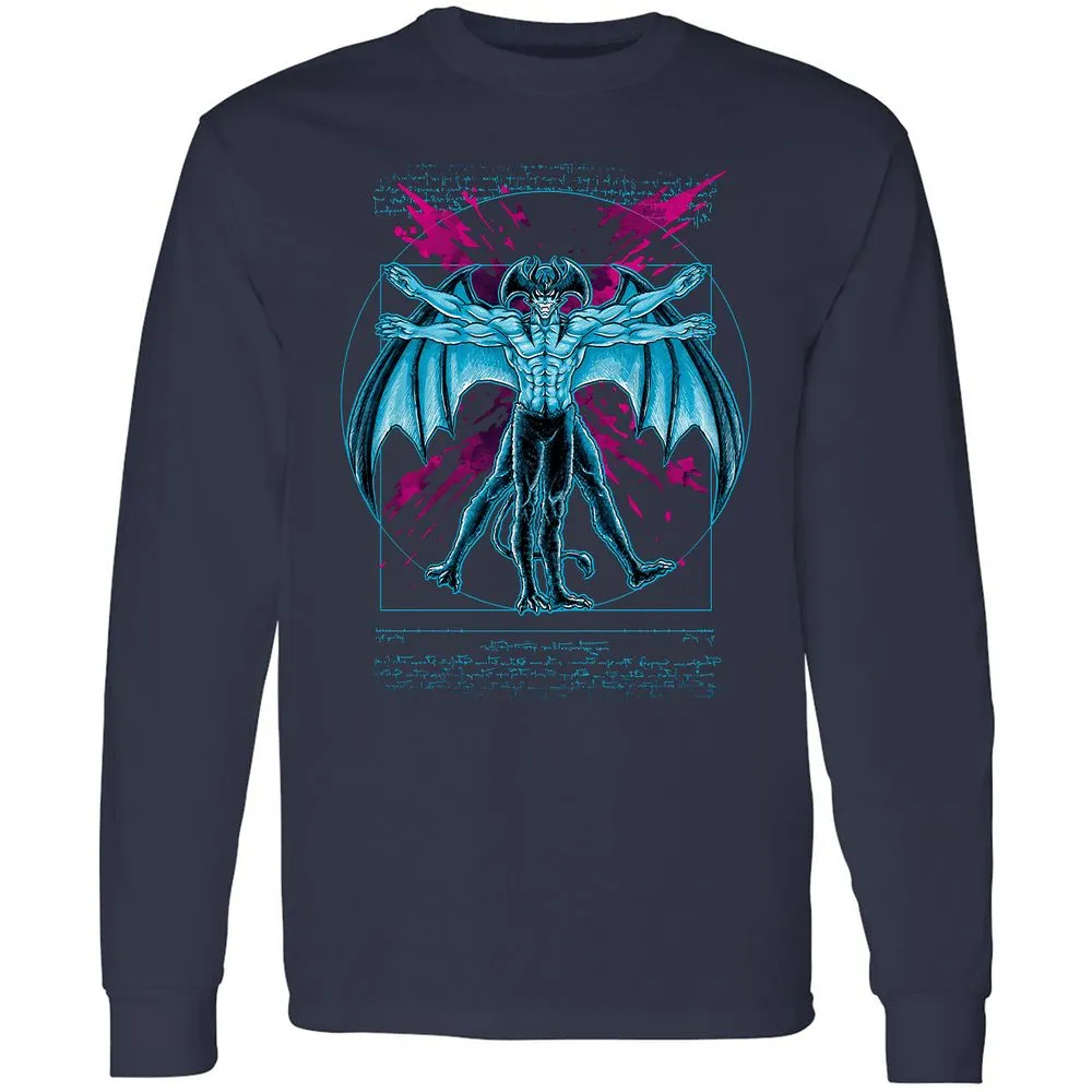 Long Sleeve T-Shirt - 158Y3DMZ - Navy - 2