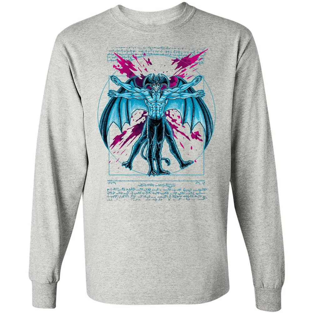 Long Sleeve T-Shirt - 158Y3DMZ - Ash - 7