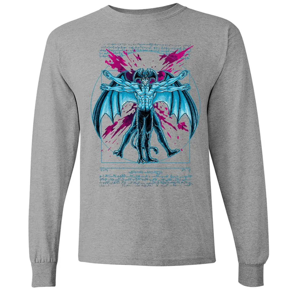 Long Sleeve T-Shirt - 158Y3DMZ - Graphite Heather - 6