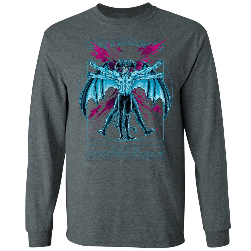 Long Sleeve T-Shirt - 158Y3DMZ - Dark Heather - 15