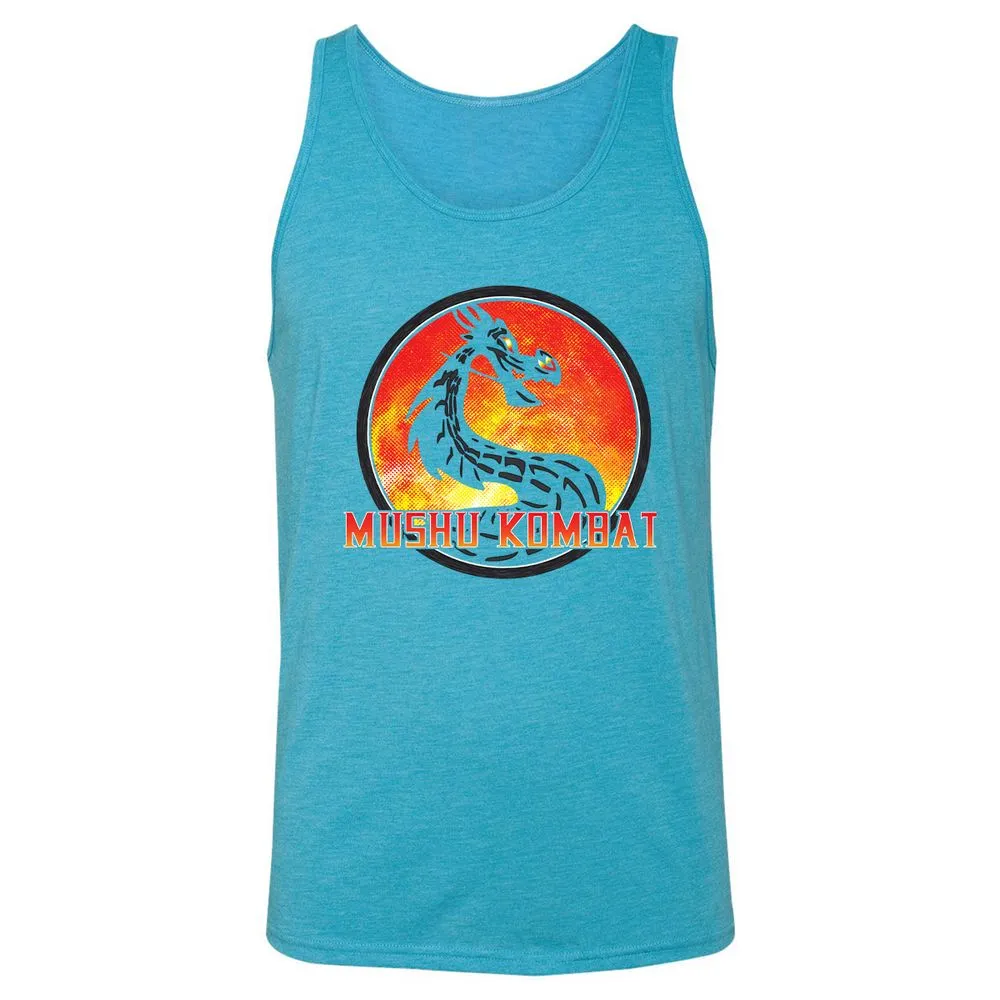 Unisex Jersey Tank - 4SYYPG2L - Aqua Triblend - 3