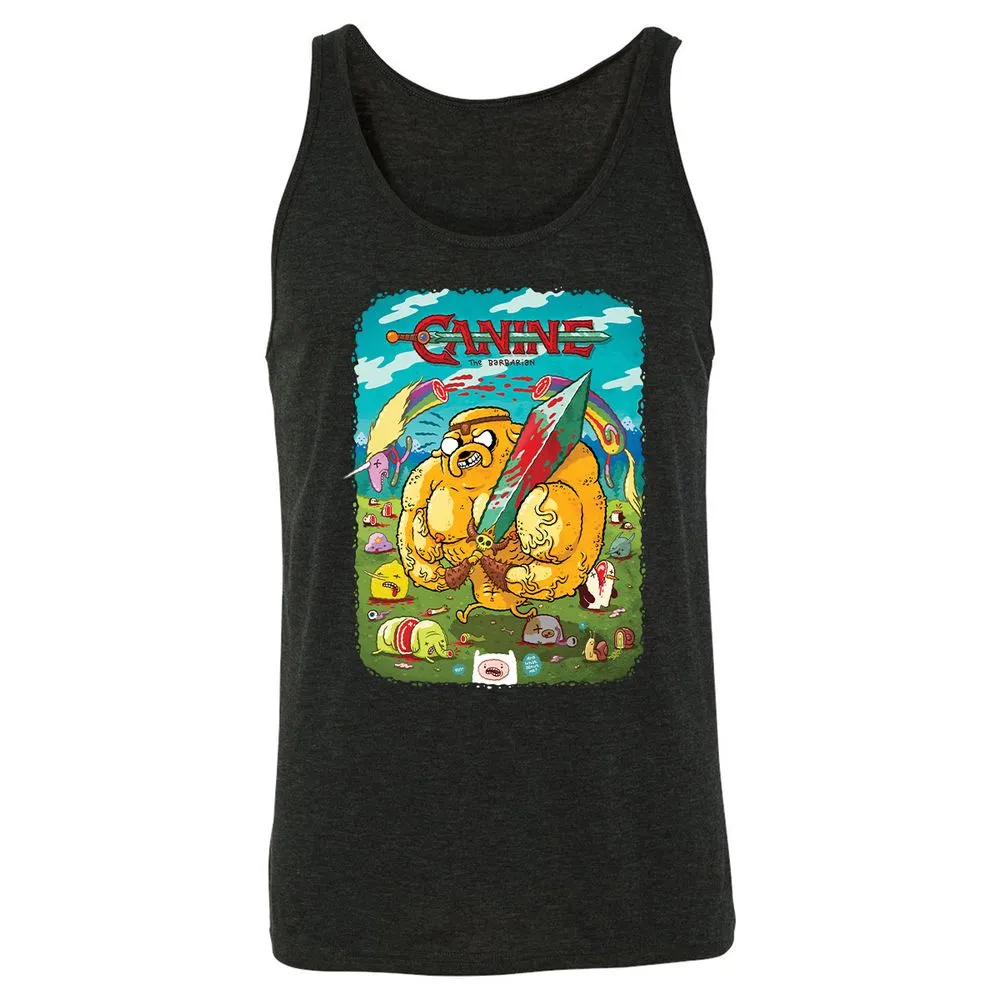 Unisex Jersey Tank - K4ADEDX6 - Charcoal Black Triblend - 5