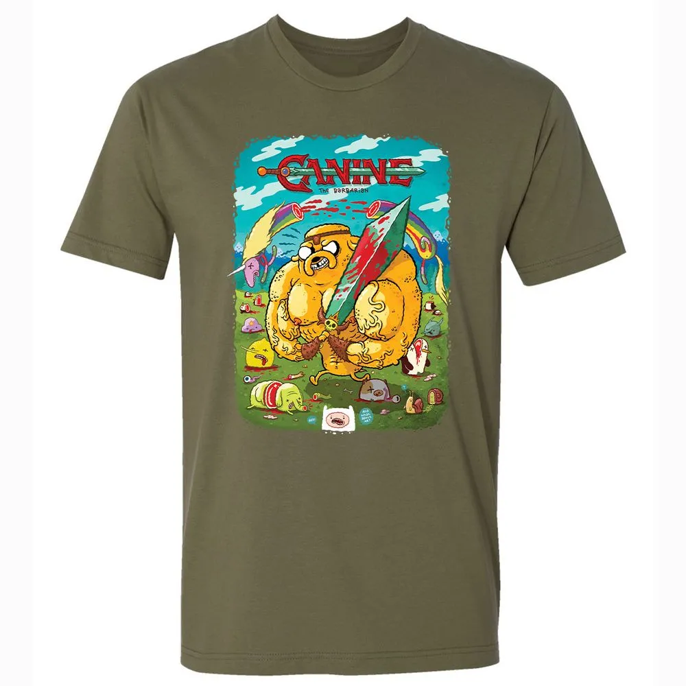 Premium Unisex T-Shirt - V5L4E9SK - Military Green - 5