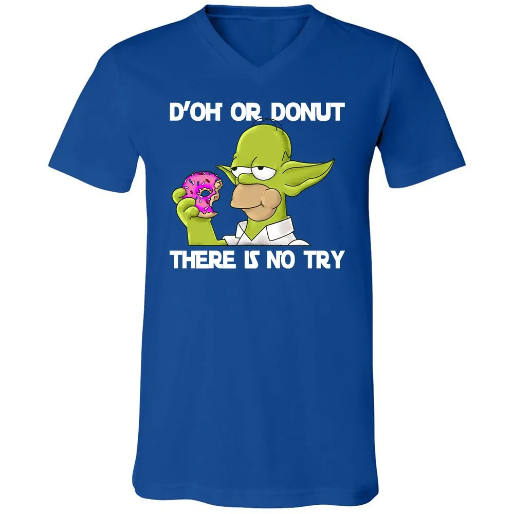 Unisex V-Neck T-Shirt - 2MYUGHFX - True Royal - 4