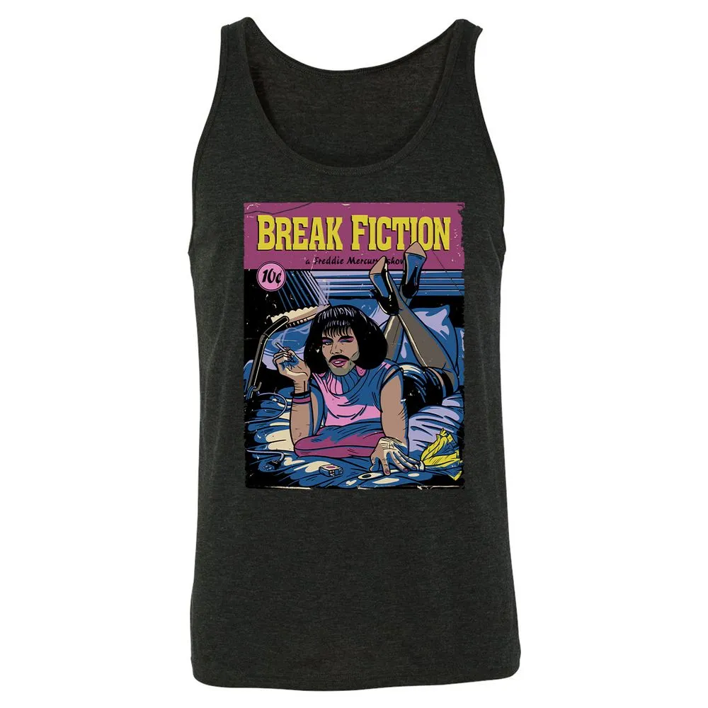 Unisex Jersey Tank - BCV6GG95 - Charcoal Black Triblend - 5