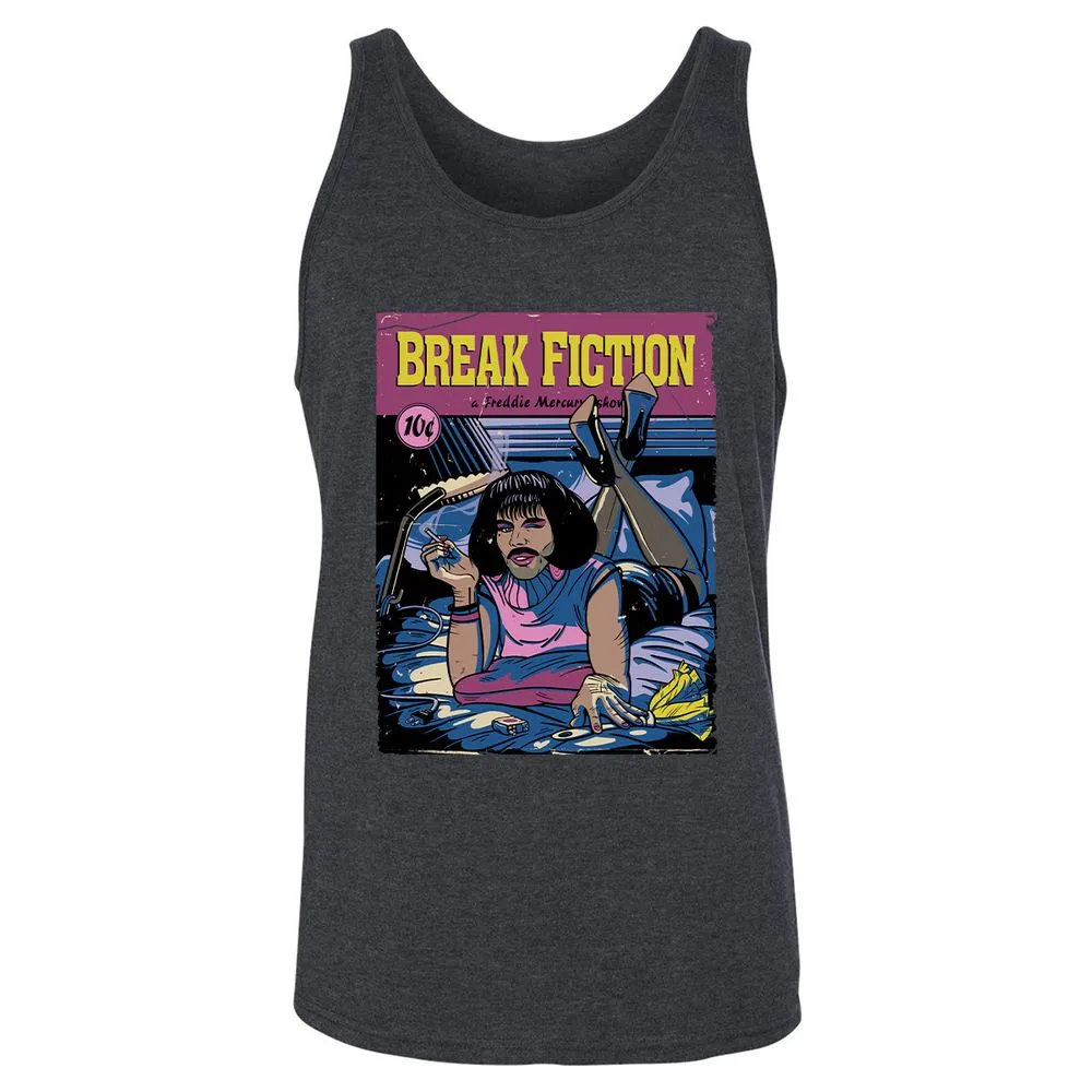 Unisex Jersey Tank - BCV6GG95 - Dark Grey Heather - 6