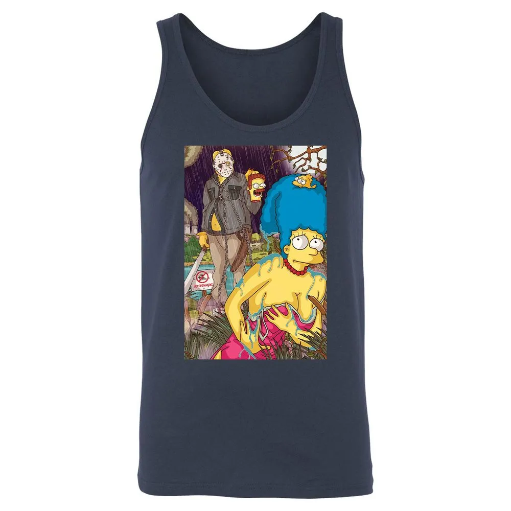 Unisex Jersey Tank - MT2VA8GR - Navy - 2