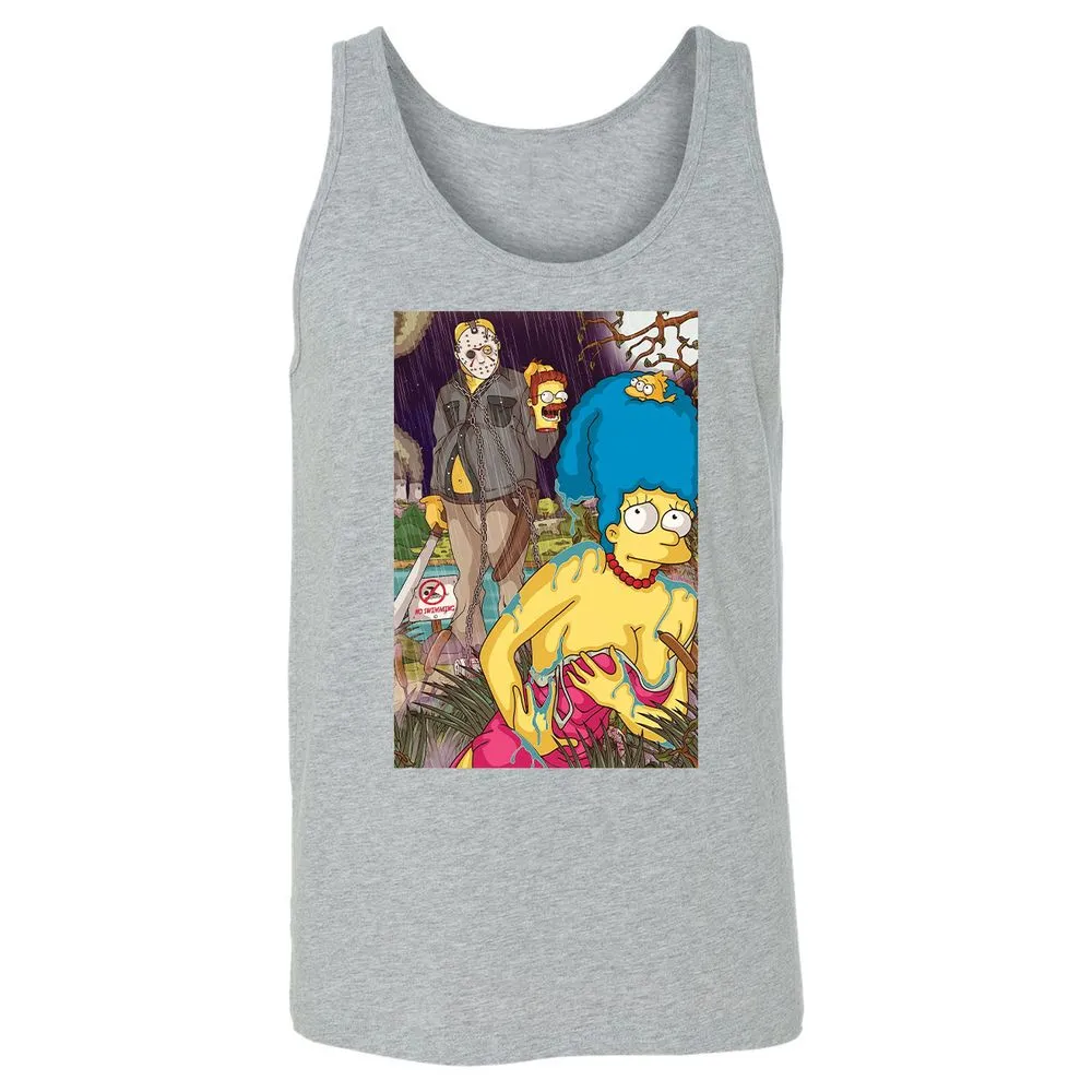 Unisex Jersey Tank - MT2VA8GR - Athletic Heather - 4