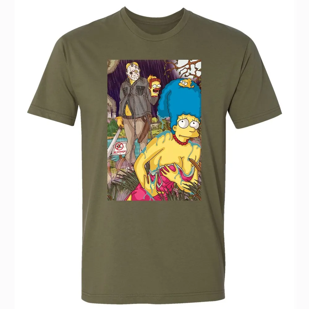 Premium Unisex T-Shirt - 1GPFRG1V - Military Green - 5