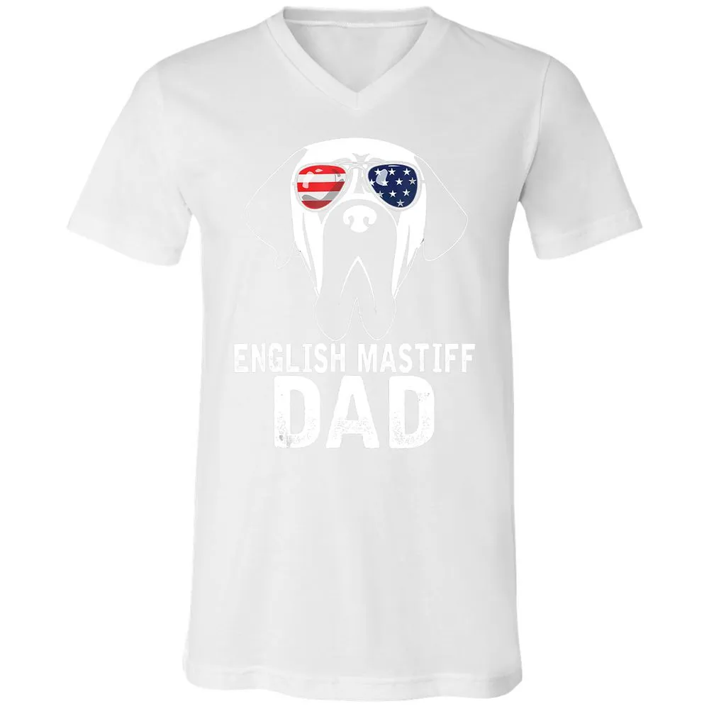 Unisex V-Neck T-Shirt - XVB9HGFF - White - 5