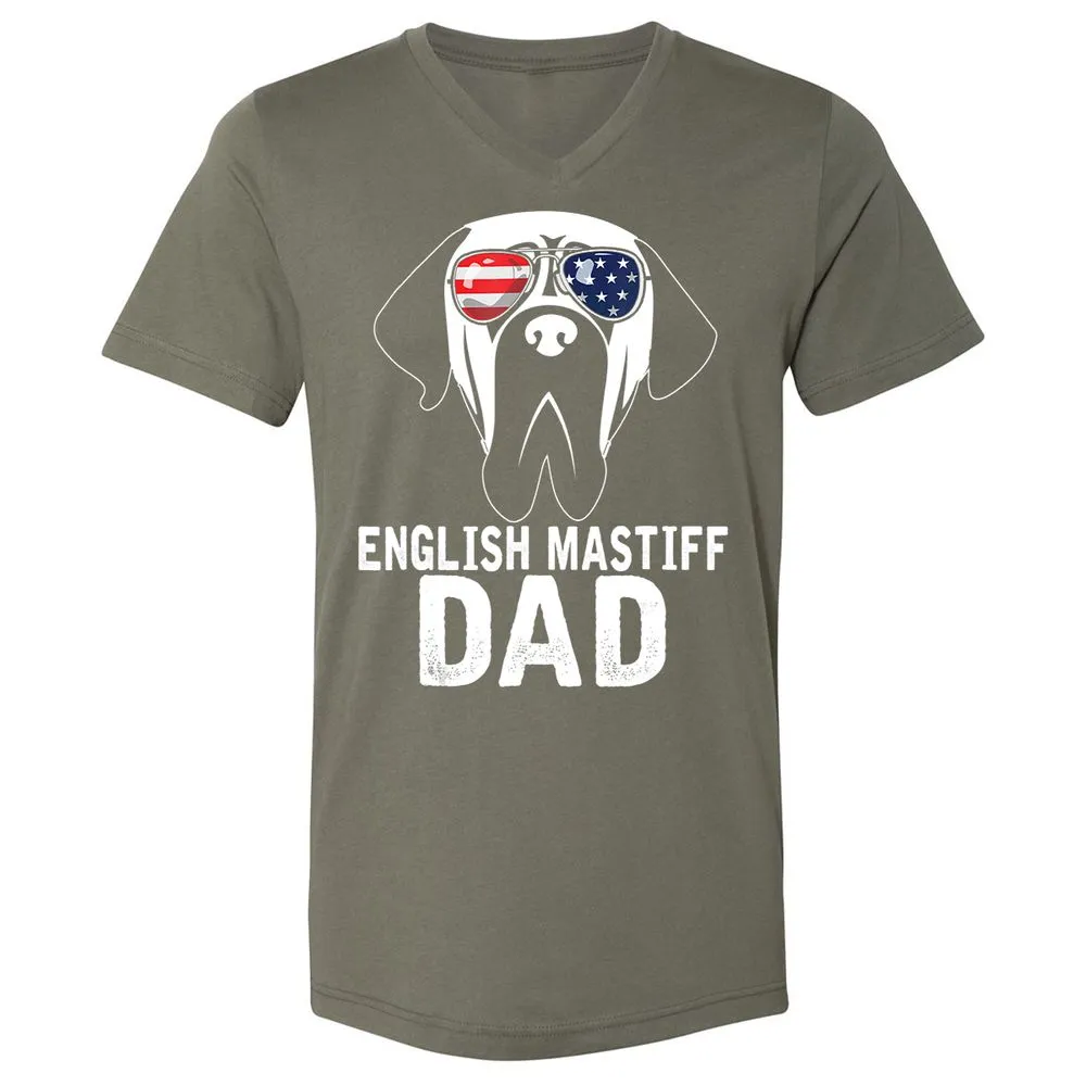 Unisex V-Neck T-Shirt - XVB9HGFF - Military Green - 10