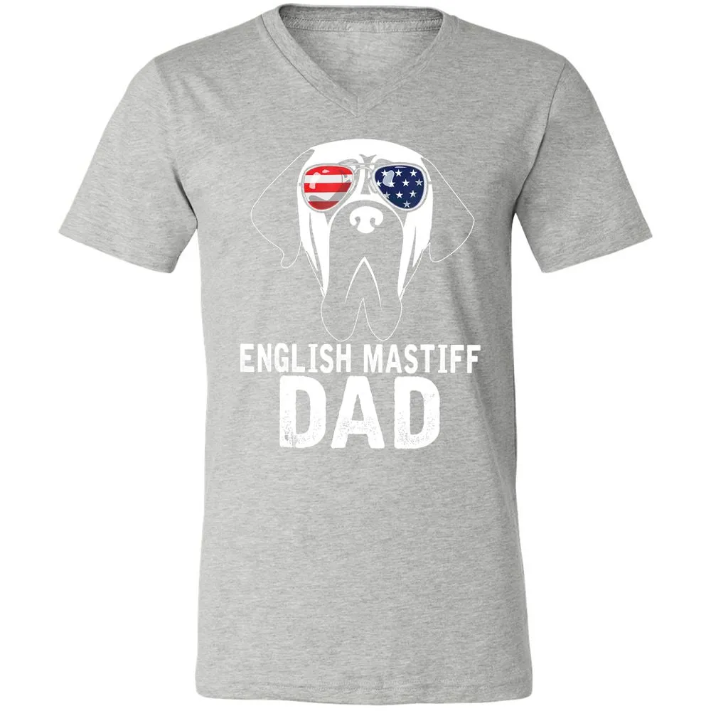 Unisex V-Neck T-Shirt - XVB9HGFF - Athletic Heather - 7