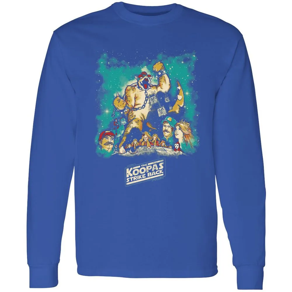 Long Sleeve T-Shirt - A1R6EWCD - Royal - 8