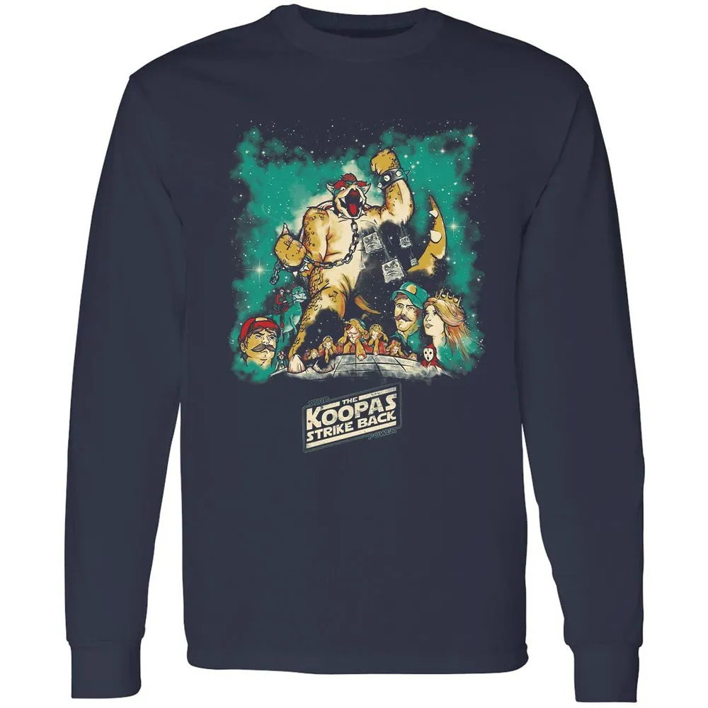 Long Sleeve T-Shirt - A1R6EWCD - Navy - 2