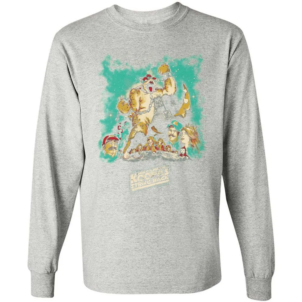 Long Sleeve T-Shirt - A1R6EWCD - Ash - 7