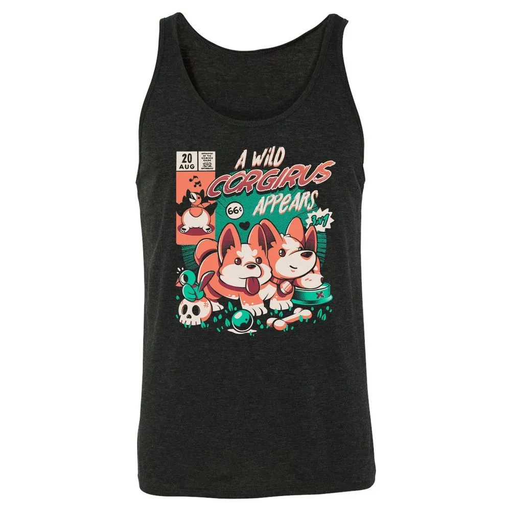 Unisex Jersey Tank - JMCBFZ3P - Charcoal Black Triblend - 5