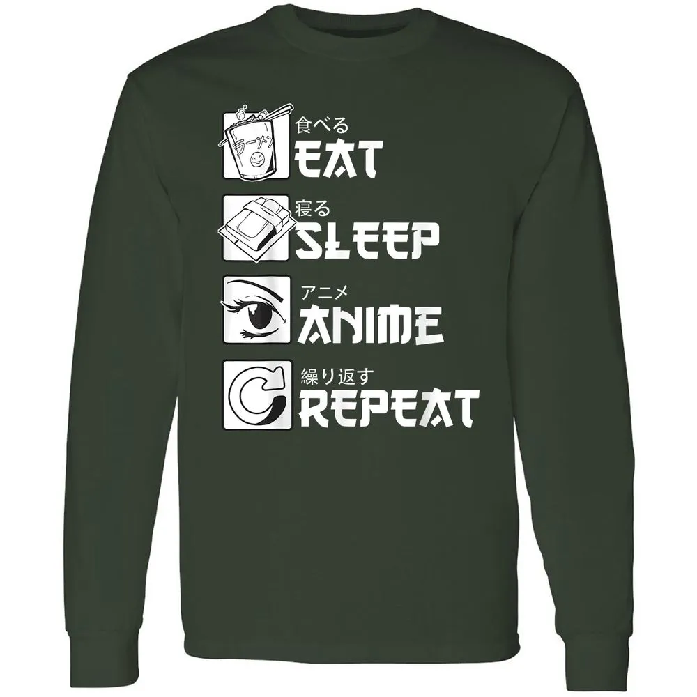 Long Sleeve T-Shirt - XR2PAX9W - Forest Green - 4