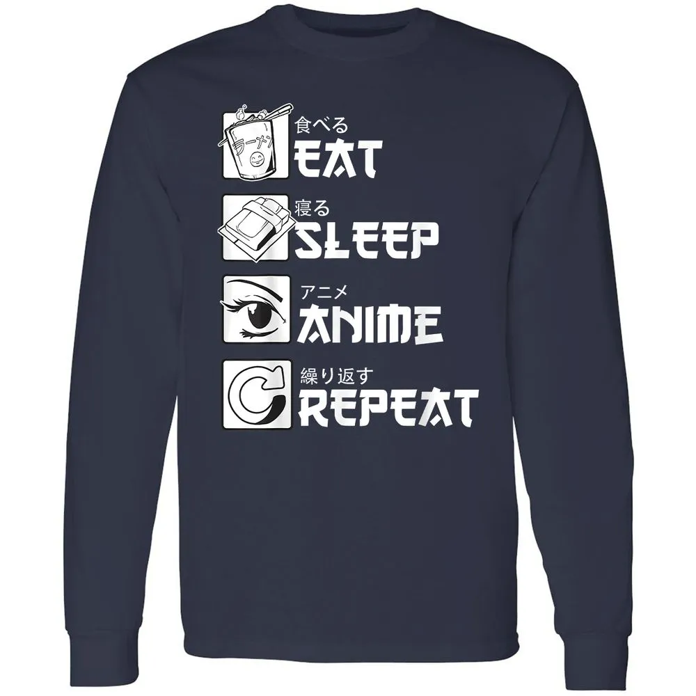Long Sleeve T-Shirt - XR2PAX9W - Navy - 2