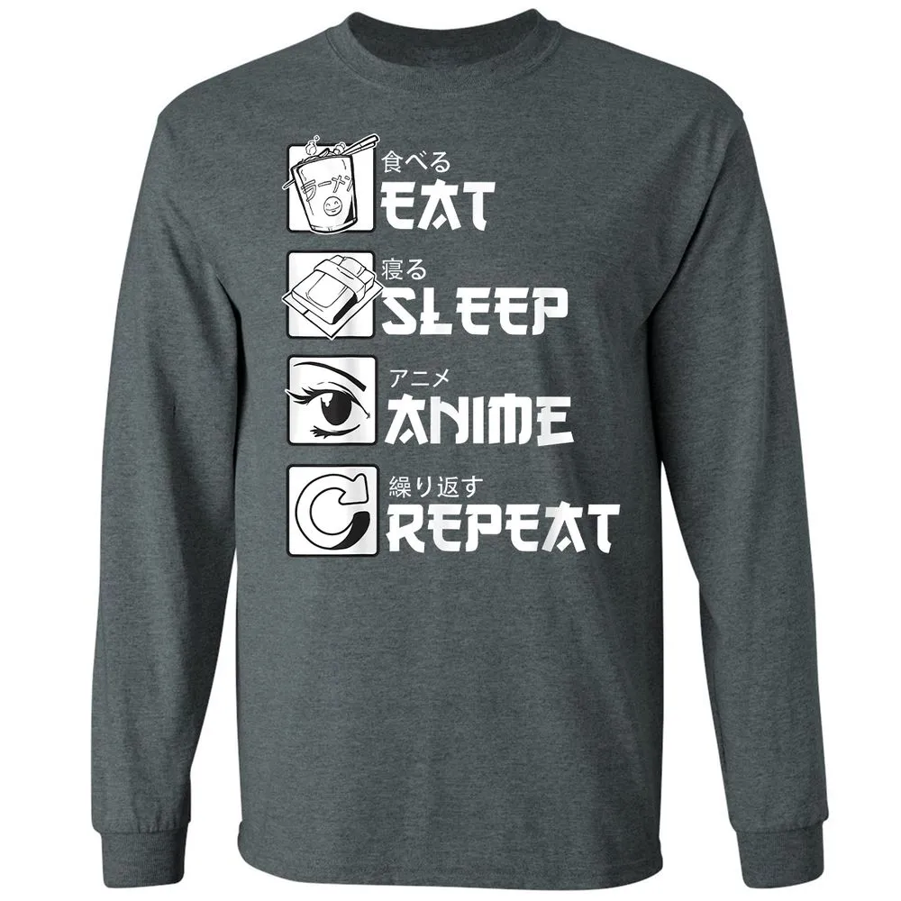 Long Sleeve T-Shirt - XR2PAX9W - Dark Heather - 15