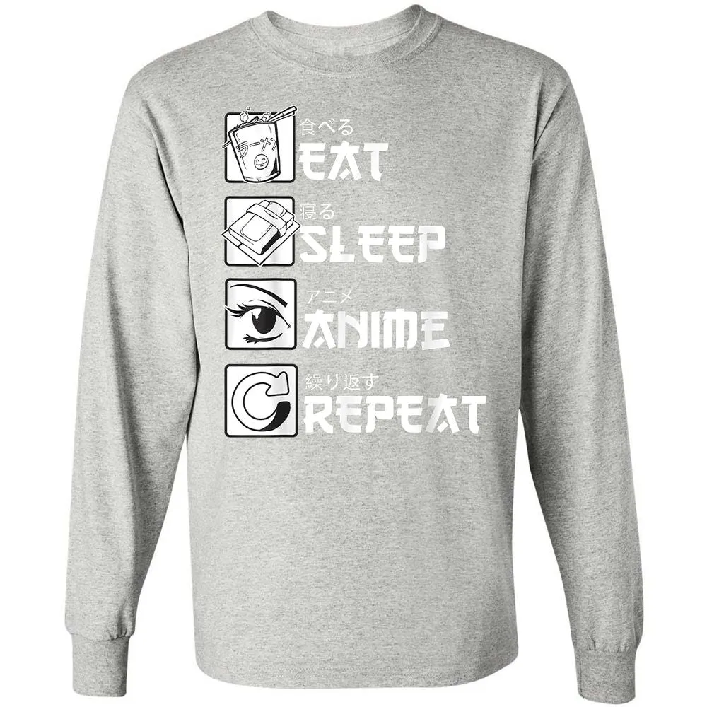 Long Sleeve T-Shirt - XR2PAX9W - Ash - 7