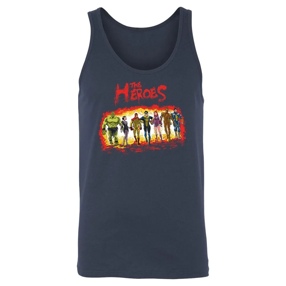 Unisex Jersey Tank - P582CA7G - Navy - 2