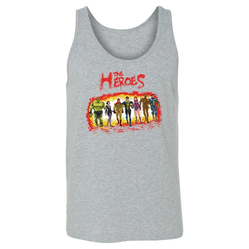Unisex Jersey Tank - P582CA7G - Athletic Heather - 4