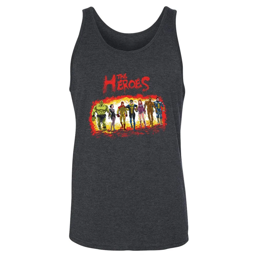 Unisex Jersey Tank - P582CA7G - Dark Grey Heather - 6
