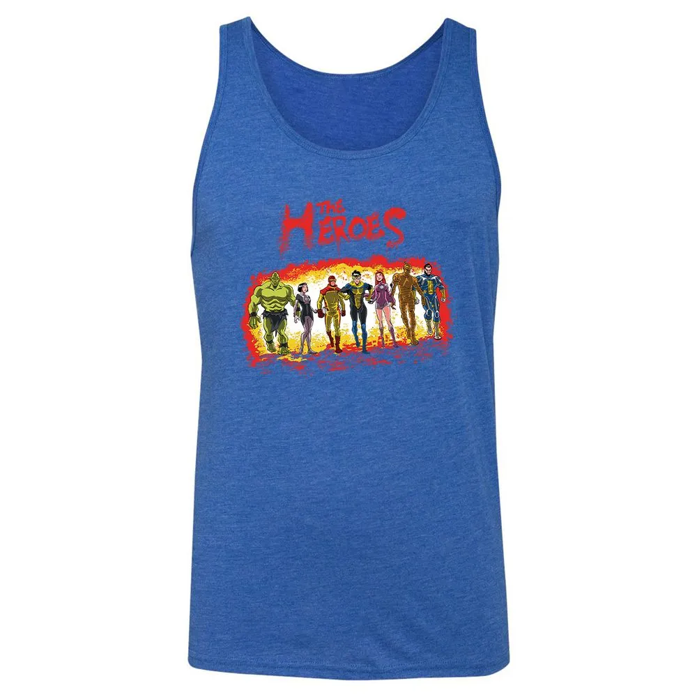 Unisex Jersey Tank - P582CA7G - True Royal Triblend - 12