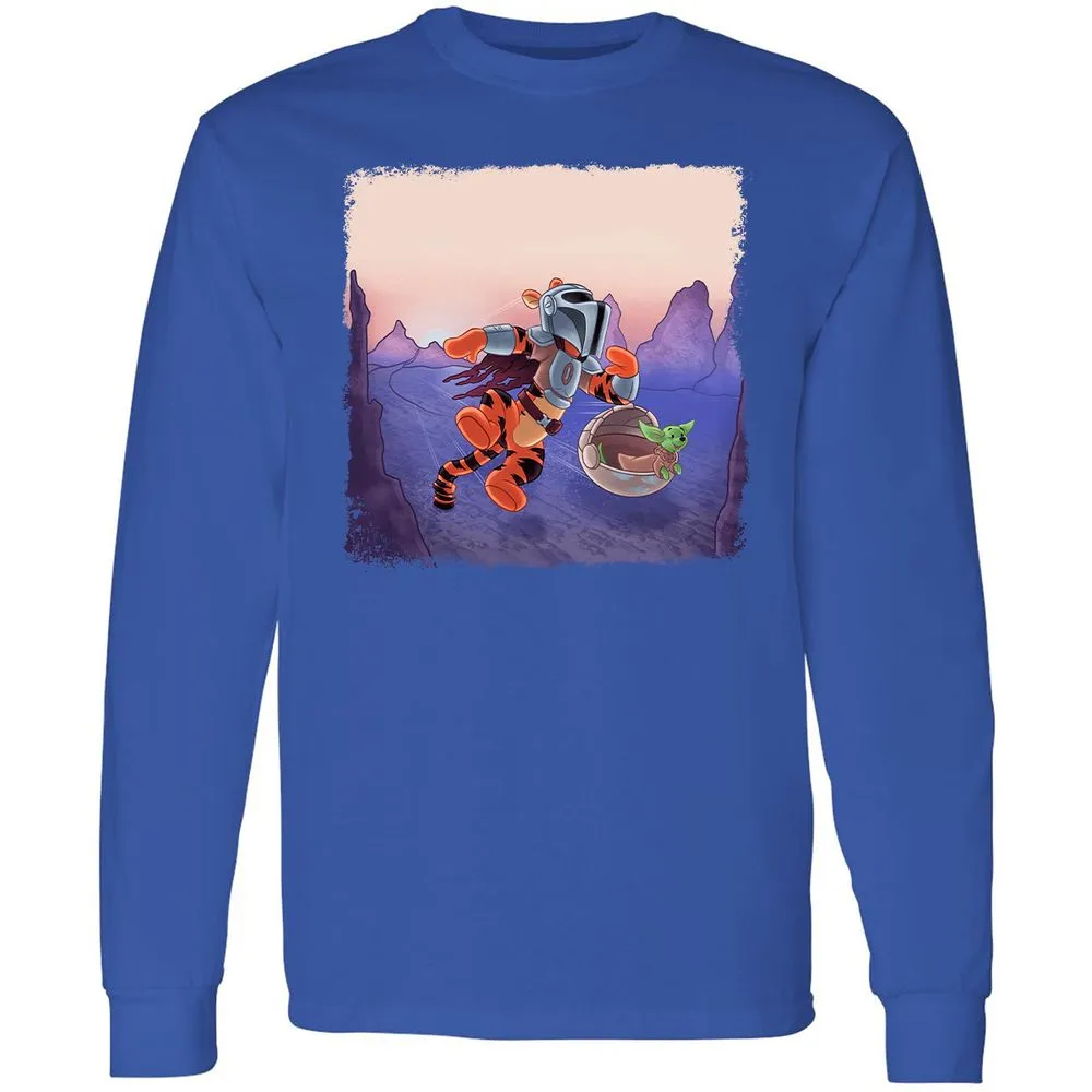 Long Sleeve T-Shirt - C4QABE1T - Royal - 8