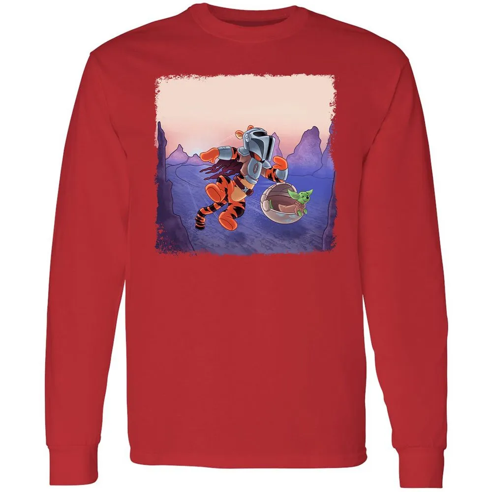 Long Sleeve T-Shirt - C4QABE1T - Red - 14