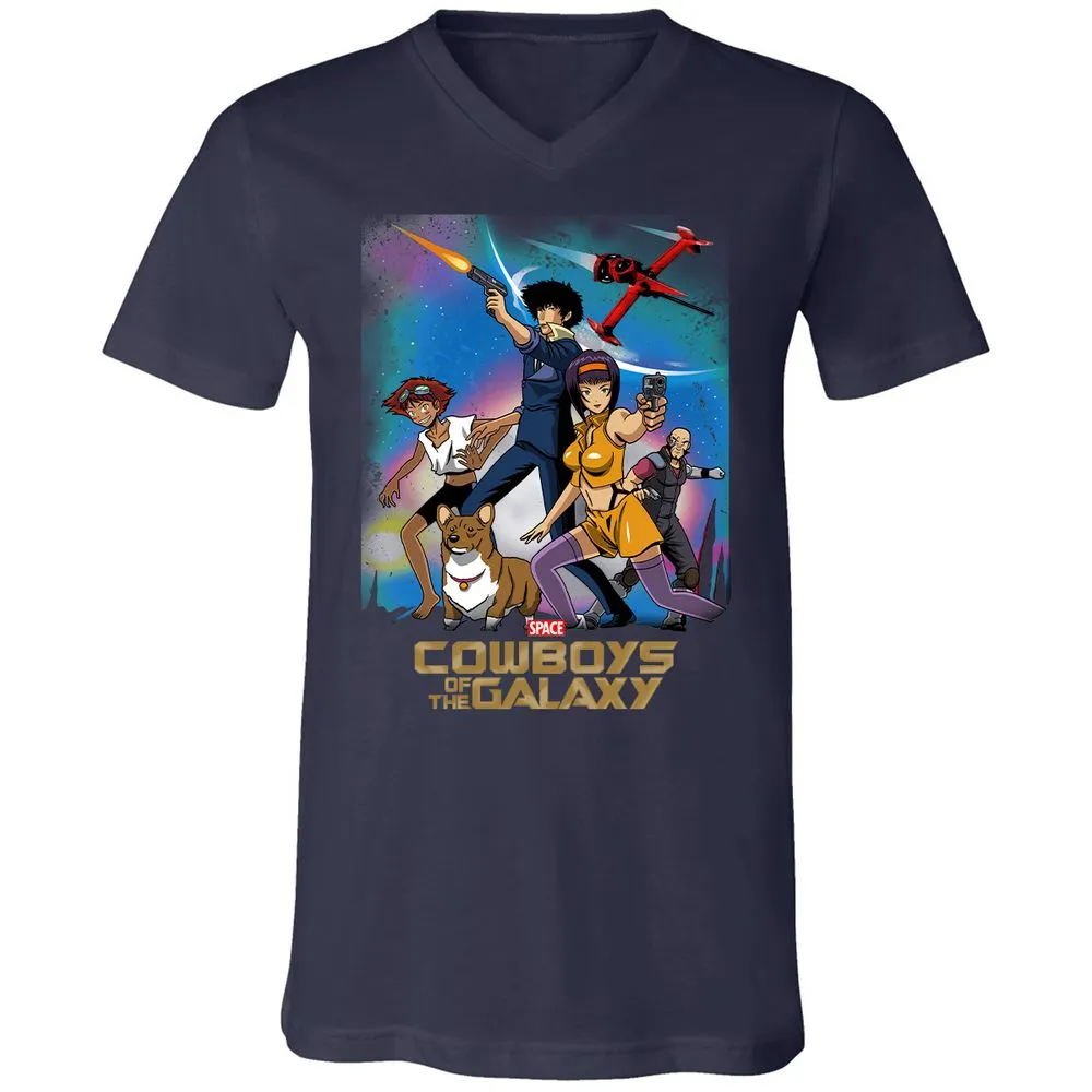 Unisex V-Neck T-Shirt - X413A22L - Navy - 2