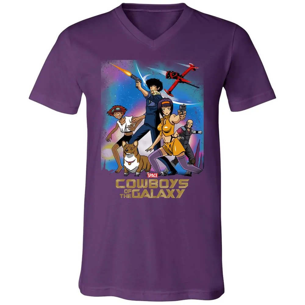 Unisex V-Neck T-Shirt - X413A22L - Team Purple - 9