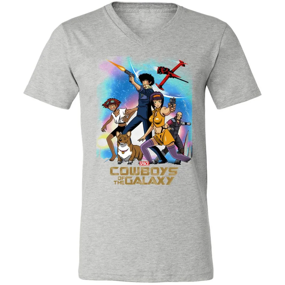 Unisex V-Neck T-Shirt - X413A22L - Athletic Heather - 7