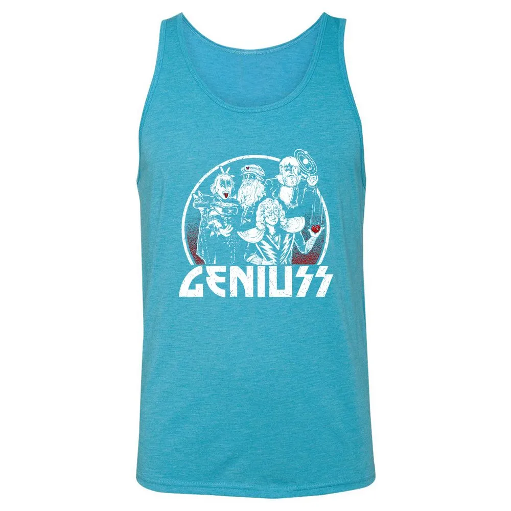 Unisex Jersey Tank - 1LMCLN7M - Aqua Triblend - 3