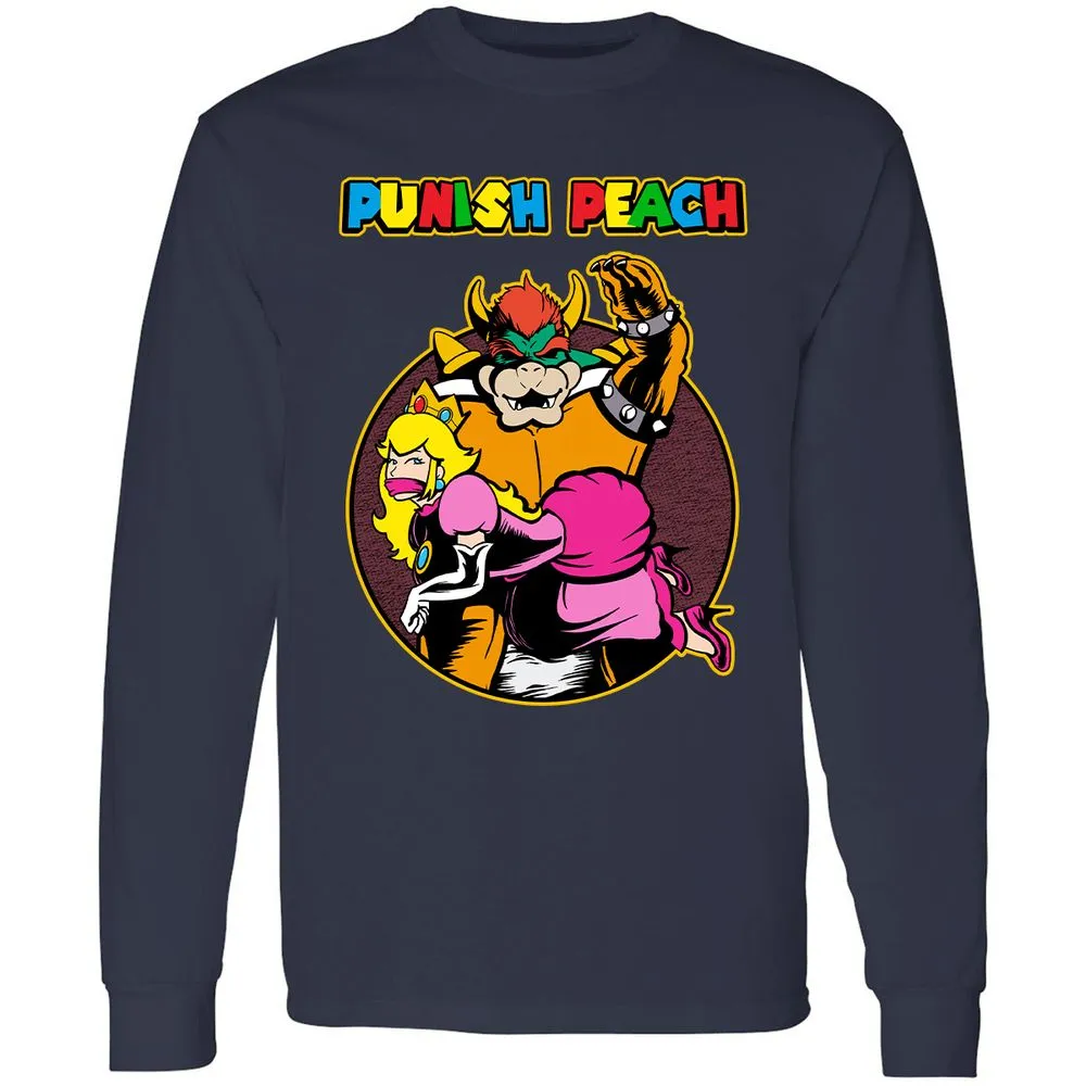 Long Sleeve T-Shirt - Z5AMG3U3 - Navy - 2
