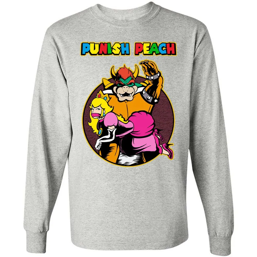 Long Sleeve T-Shirt - Z5AMG3U3 - Ash - 7