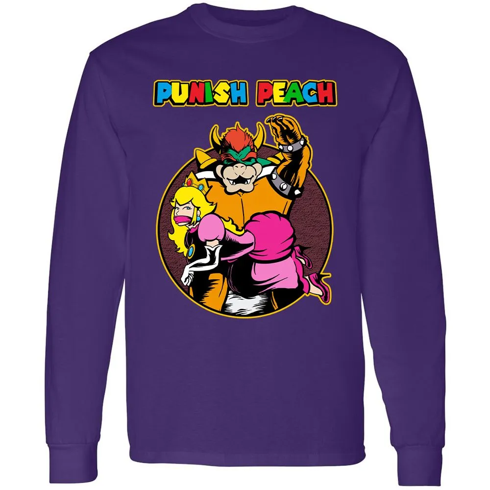Long Sleeve T-Shirt - Z5AMG3U3 - Purple - 13