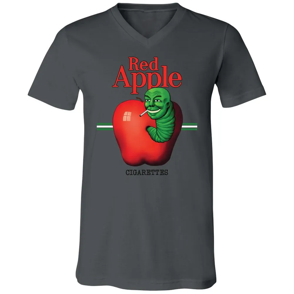 Unisex V-Neck T-Shirt - H1GKJLPJ - Asphalt - 12