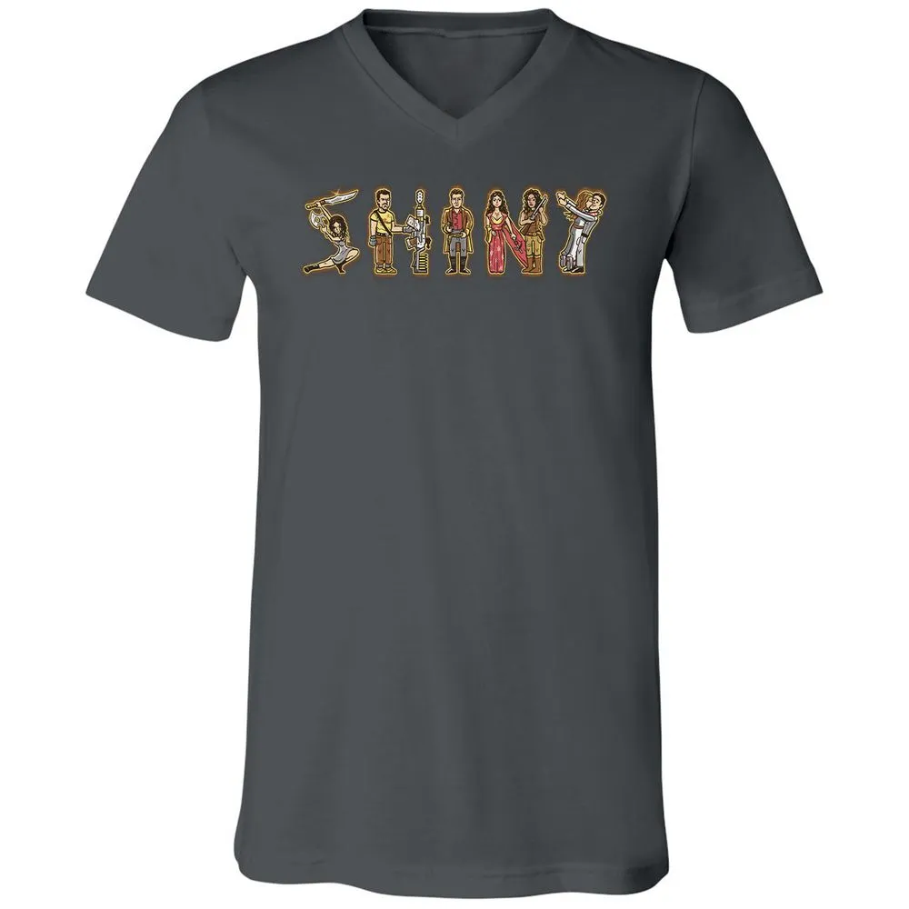 Unisex V-Neck T-Shirt - JM98U8KT - Asphalt - 12
